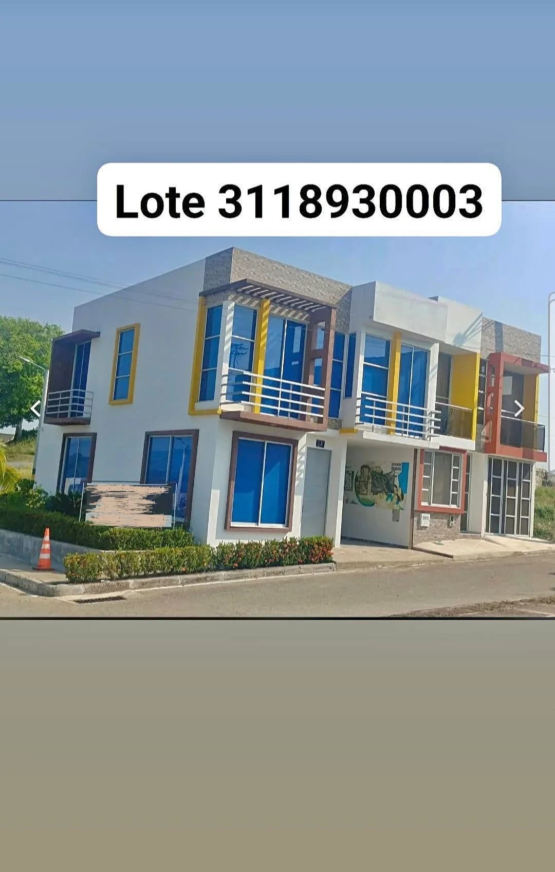 Lote Esquinero 84m² – Condominio Vacacional urbano con Megatobogán 3118930003